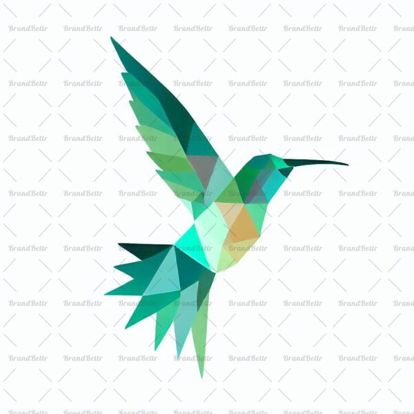 Geometrischer Kolibri